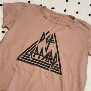 Def Leppard Cutout Tee